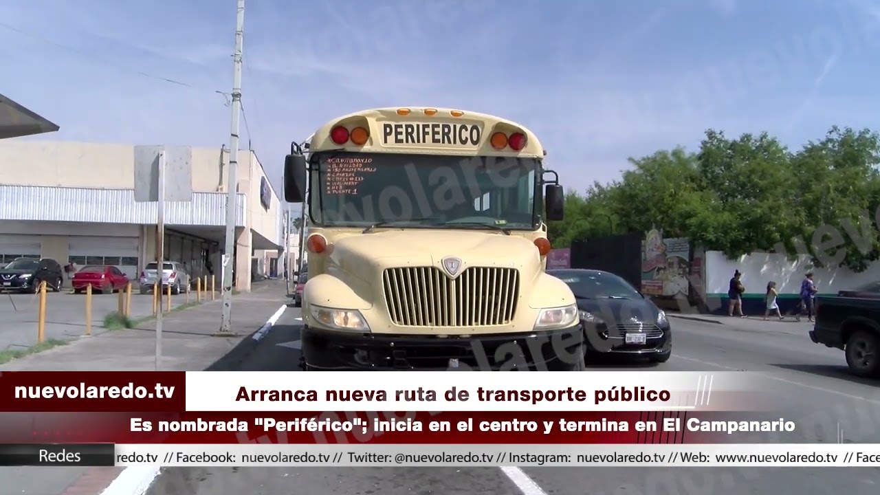 Inauguran nueva ruta de camiones en Nuevo Laredo (VIDEO) nuevolaredo.tv