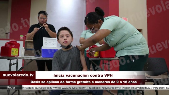 En marcha campaña para vacunar sin costo contra VPH a menores de 9 a 16 años en NLD (VIDEO)