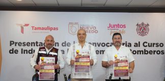 Convoca gobierno municipal a Curso de Inducción a la Academia de Bomberos en Nuevo Laredo