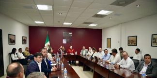 Impulsa alcaldesa Carmen Lilia Canturosas proyecto estratégico del aeropuerto de carga en Nuevo Laredo