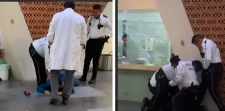 Filtran golpiza a adulto mayor en IMSS y caso se hace viral