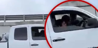 Captan a presunto montachoques agrediendo a adultos mayores en carretera a Nuevo Laredo | VIDEO