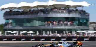 Lando Norris desplaza a Ferrari en la práctica 2 en Gran Bretaña