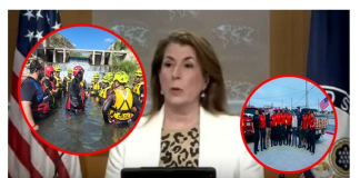 EEUU agradece a México el envío de bomberos para labores de rescate tras las inundaciones en Texas que dejaron 109 muertos