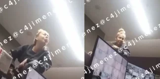 Surge “Lady Peruana” tras insultar y escupir a empleados de mantenimiento en la Narvarte