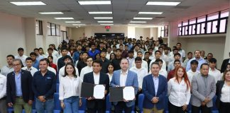 Asociación de Transportistas de Carga realiza donación de Tren Motriz a la UT Nuevo Laredo