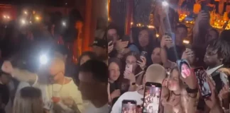 ¿Pelea o show? J Balvin y Valentina Ferrer se hacen virales en fiesta de lanzamiento de “Mixteip”