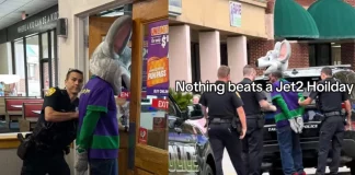 Arrestan a hombre de Florida disfrazado de Chuck E. Cheese en una fiesta de cumpleaños