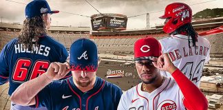 Bravos, Rojos usarán uniformes inspirados en NASCAR en el Speedway Classic