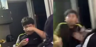“500 pesos por un shot”: joven bebe leche materna y termina escupiéndola frente a todos
