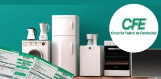 CFE 2025: Así puedes adquirir un refrigerador o lavadora con cargo a tu recibo de luz