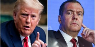 Trump llama ‘charlatán’ a Medvédev y defiende movilizar submarinos nucleares hacia Rusia