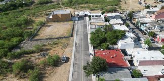 Entrega alcaldesa dos obras viales en el poniente de Nuevo Laredo con inversión superior a los 6.6 mdp