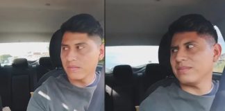 “Naco”: mujer acusa e insulta a taxista por “verla” durante el viaje; conductor la confronta porque sólo veía el espejo retrovisor | VIDEO