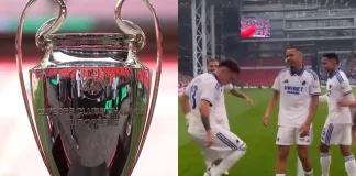 Rodrigo Huescas anota en Champions y celebra con baile