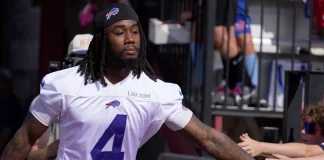 Bills acuerdan un contrato de $48 millones con el corredor estrella