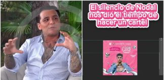 Injuve CDMX trolea a Nodal; crea cartel de El Bogueto durante tenso silencio del cantante con Adela Micha