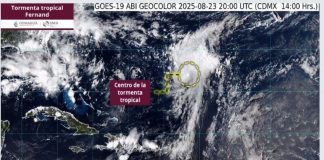 Se forma tormenta tropical “Fernand” en el Atlántico central; prevén lluvias en México por onda tropical