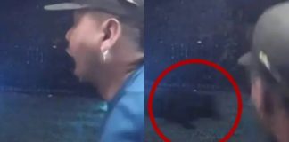 VIDEO: Hombre es atacado por un oso en la puerta de su casa