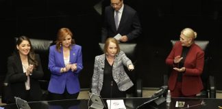 Rinde protesta Laura Itzel Castillo como nueva presidenta del Senado; Noroña se despide del cargo