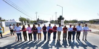 Alcaldesa Carmen Lilia Canturosas cumple con más en obras en la colonia Francisco Villa