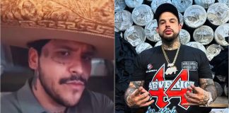 Emiliano Aguilar exhibe conversación que sostuvo con Nodal; le habría pedido que no se cuelgue de la fama de los Aguilar: “put* mantenido”