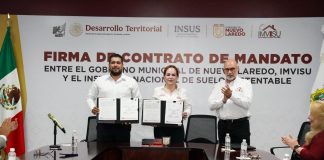Se unen gobierno de Nuevo Laredo e INSUS para apoyar a familias con trámite de escrituras
