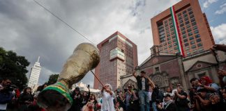 Mexicanos dan “el grito” contra la gentrificación en la capital del país