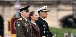 “Ninguna potencia extranjera decide por nosotros”, declara Sheinbaum durante desfile militar