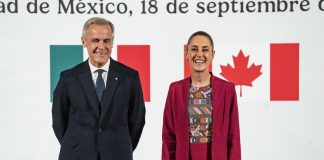 México y Canadá acuerdan fortalecer TMEC; Carney reconoce liderazgo de Sheinbaum