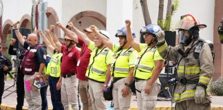 Se une gobierno municipal a Segundo Simulacro Nacional fortaleciendo la cultura de la prevención