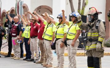 Se une gobierno municipal a Segundo Simulacro Nacional fortaleciendo la cultura de la prevención