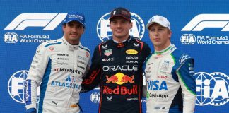 Verstappen asegura la pole en Azerbaiyán tras una qualy caótica con récord de banderas rojas