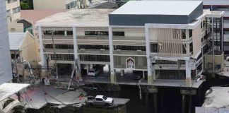 VIDEO: Socavón frente a hospital en Tailandia obliga a evacuar pacientes