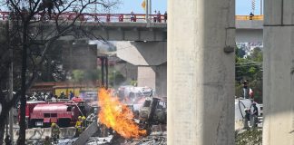 Sube a treinta cifra de fallecidos por explosión de pipa en CDMX