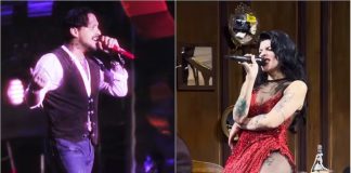 Nodal decidió que Ángela no subiría a cantar en su concierto, luego de que gritaran “Cazzu, Cazzu”: “mi esposa es parte del show cuando el público es de confianza”