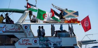 Flotilla rumbo a Gaza avista una decena de naves acercándose; se alista para posible intervención israelí