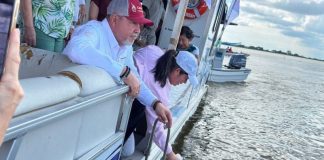 Repoblan Sistema Lagunario de Tampico con Lobina Negra