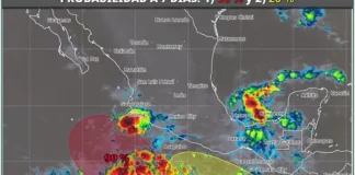 Viene ciclón tropical Priscilla en 48 horas; más lluvias y frío ‘golpearán’ al país