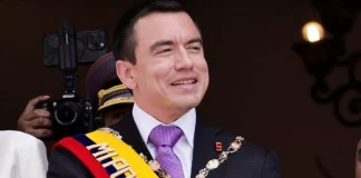 Atacan a balazos vehículo del presidente de Ecuador, Daniel Noboa; sale ileso