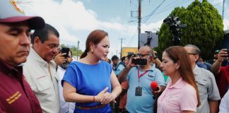 Alcaldesa brinda apoyo inmediato del Gobierno de Nuevo Laredo a familias afectadas por explosión en Colonia Infonavit