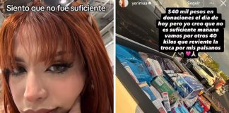 Yeri Mua dona 50 mil pesos en productos para damnificados de Poza Rica