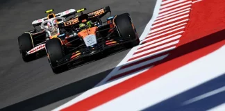 Lando Norris fue el más rápido de la P1 del GP de EEUU