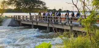 Evacuan a 20 familias por incremento del río Pánuco en Tampico