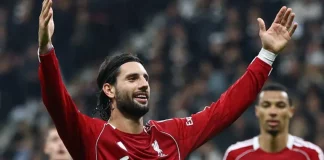 Liverpool revive en la Champions con goleada 5-1 ante el Eintracht Frankfurt
