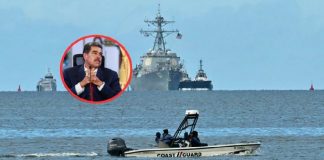 Destructor de guerra con marines de Estados Unidos llega cerca de Venezuela