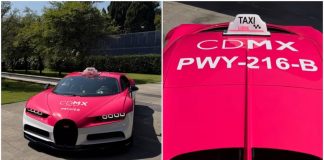 “México superando a la IA”: transforman un Bugatti en taxi y causa furor en TikTok