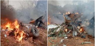 Avión se estrella instantes después de despegar en Kenia; van once muertos