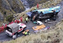Accidente en carretera de Bolivia deja 16 fallecidos y 32 heridos