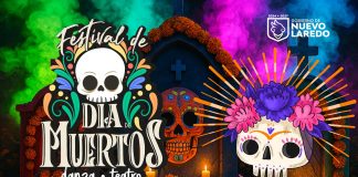 Invitan a disfrutar de festivales de La Catrina y del Día de Muertos en Nuevo Laredo